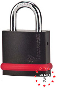 Mul-t-lock NE8G-L1 Padlock w/C1 Boron shackle Grade 3 Mul-t-lock NE8G-L1 Padlock w/C1 Boron shackle Grade 3