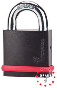 Mul-t-lock NE12L Padlock w/ 12mm C1 Boron shackle Grade 5 Mul-t-lock NE12L Padlock w/ 12mm C1 Boron shackle Grade 5