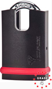 Mul-t-lock NE10-H padlock 10mm Shackle w/Protector Grade 4