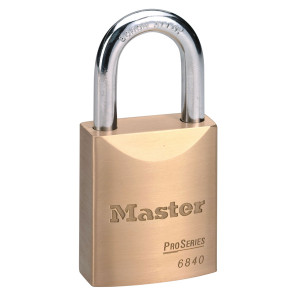 Master Lock 6840 Solid Brass Body Padlocks Master Lock 6840 Solid Brass Body Padlocks