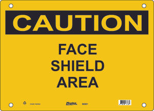 Guardian Extreme S6500 Caution Sign