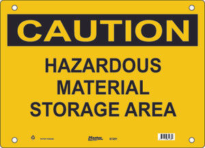 Guardian Extreme S7200 Caution Sign