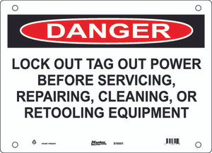 Guardian Extreme S16500 Danger Sign