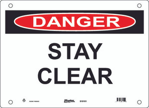 Guardian Extreme S19100 Danger Sign