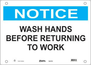 Guardian Extreme S23700 Notice Sign