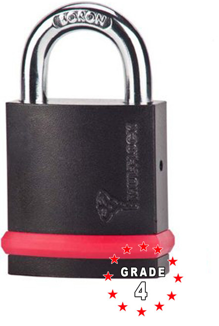 Mul-t-lock NE10L Padlock w/ 10mm C1 Boron shackle Grade 4