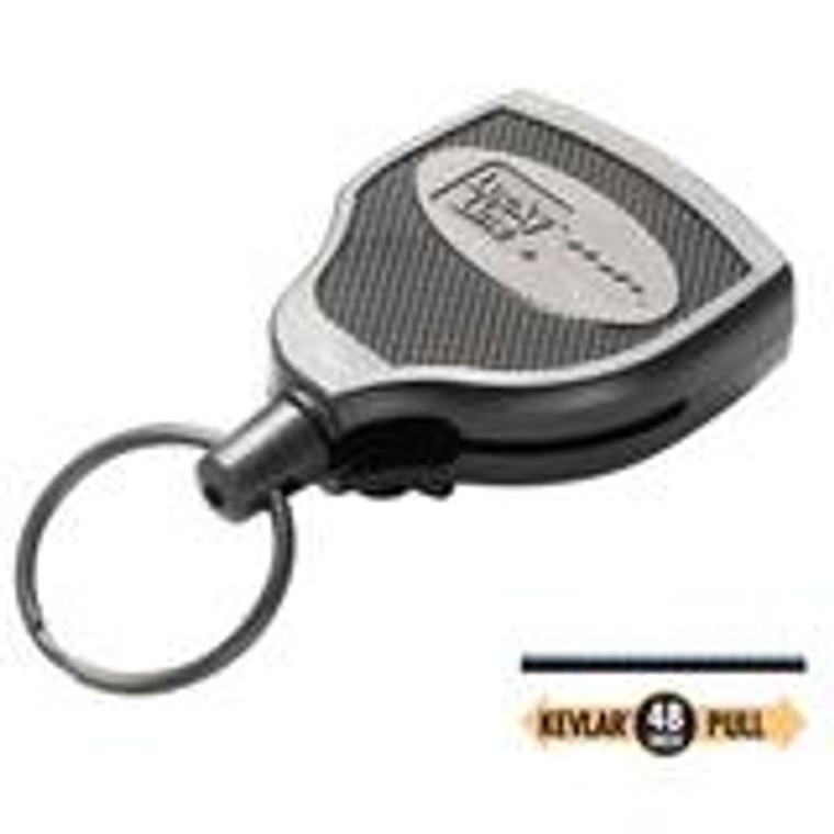 SUPER48: 48” heavy duty Kevlar cord, belt clip