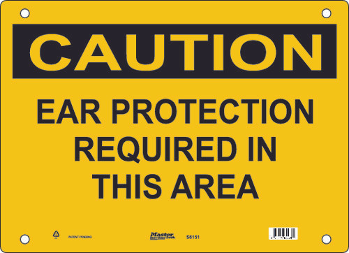 Guardian Extreme S6150 Caution Sign