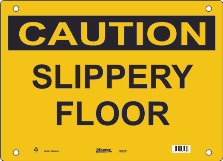 Guardian Extreme S9350 Caution Sign