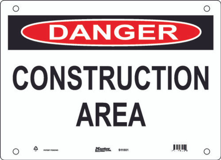 Guardian Extreme S11550 Danger Sign