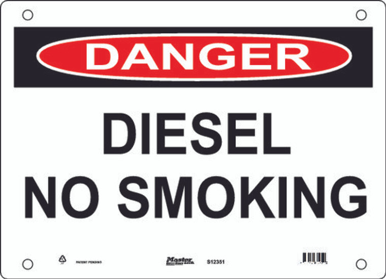 Guardian Extreme S12350 Danger Sign