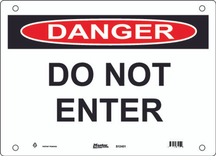 Guardian Extreme S12400 Danger Sign