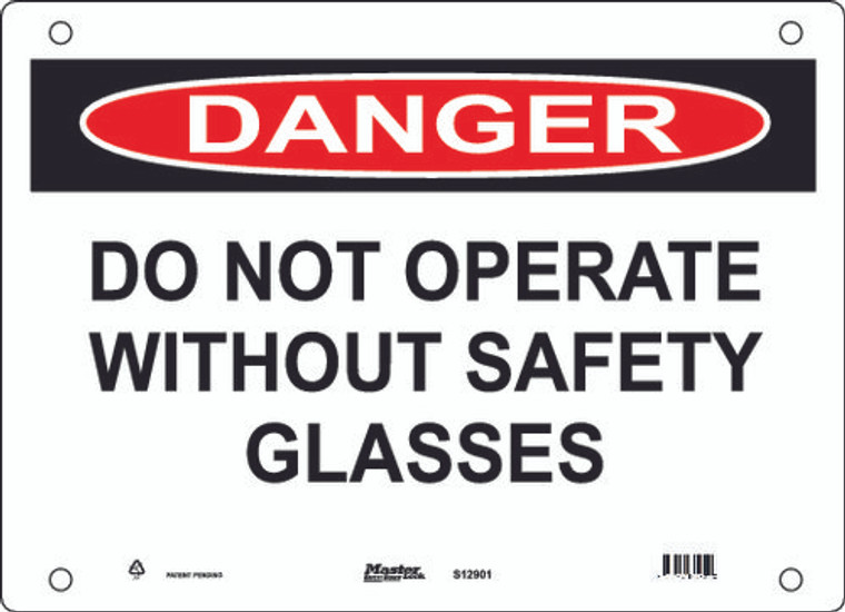 Guardian Extreme S12900 Danger Sign