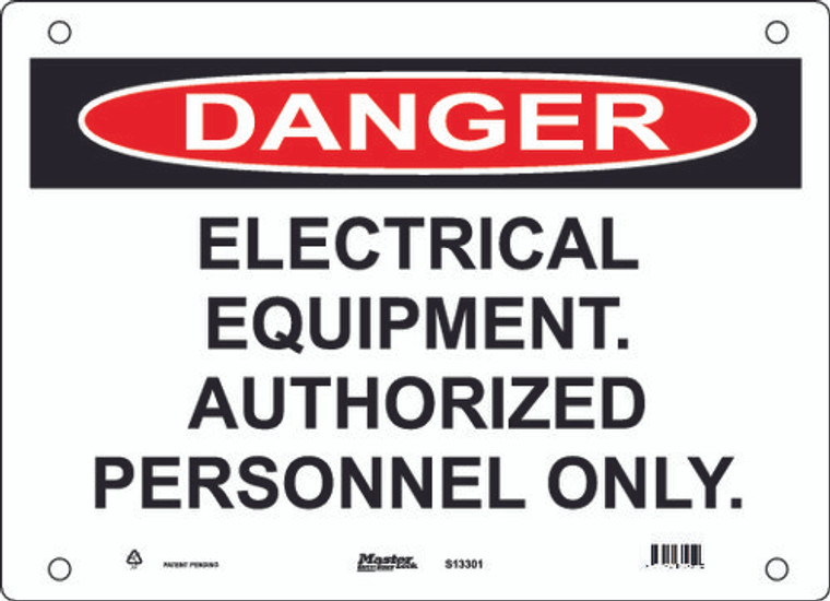 Guardian Extreme S13300 Danger Sign