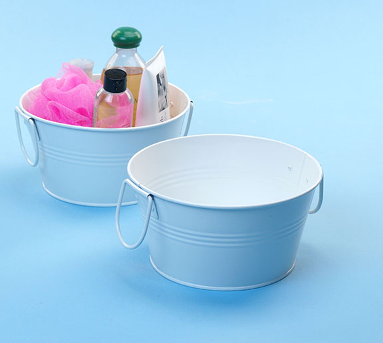 Large Tubs: Round containers