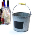 Metal Pail Vintage Finish