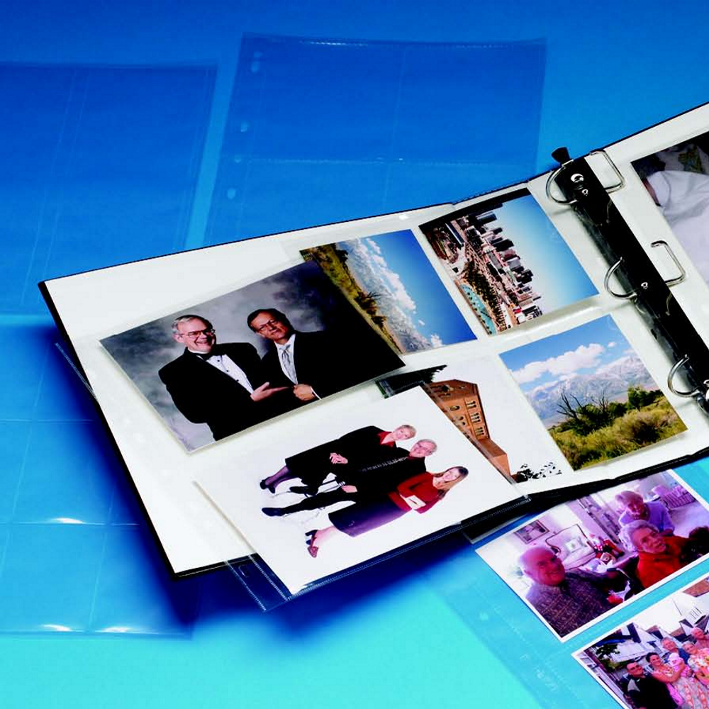 Photo/Slide & Film Strip Album Pages Hollinger Metal Edge