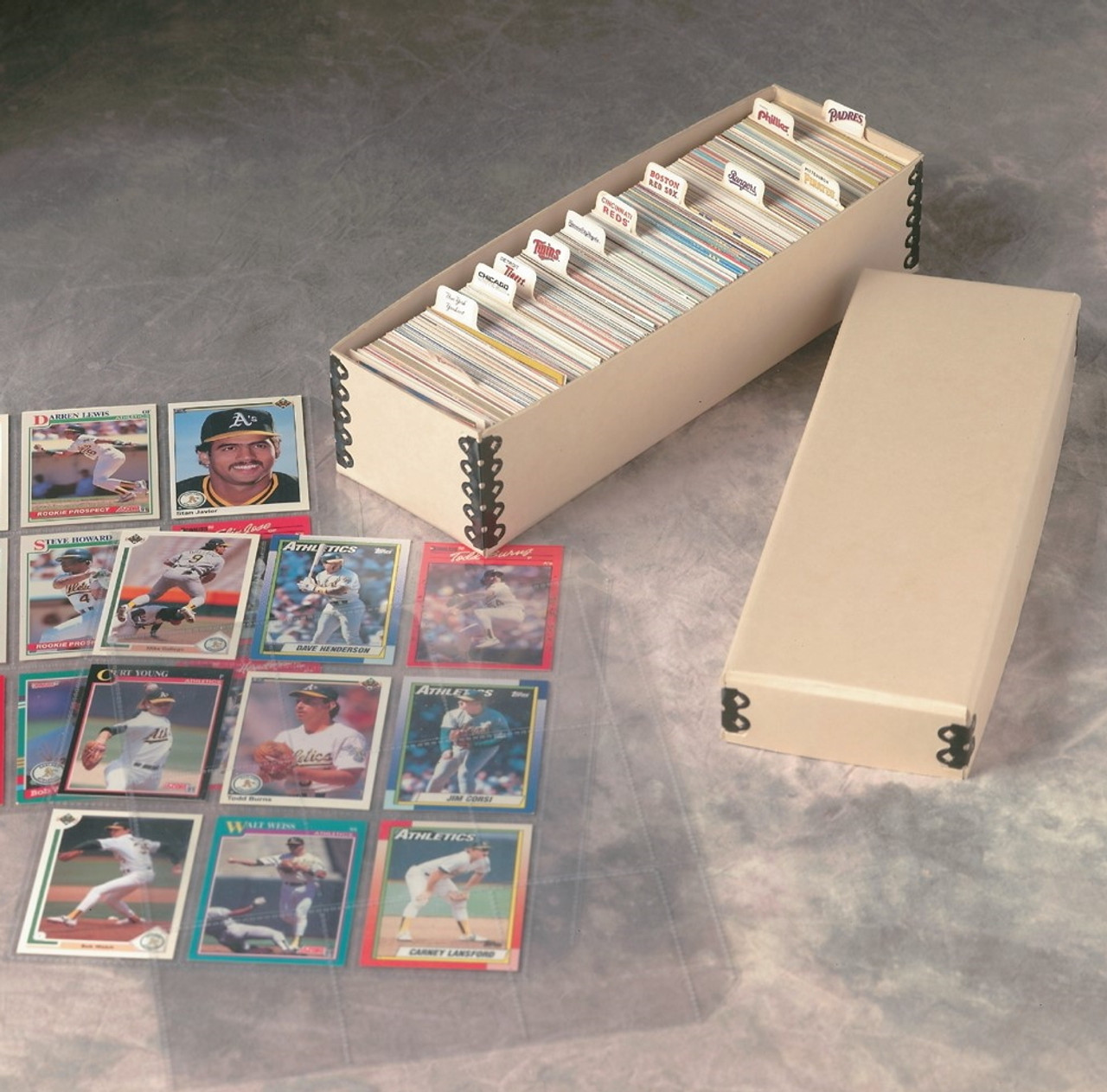 Archival Baseball Card Storage Box