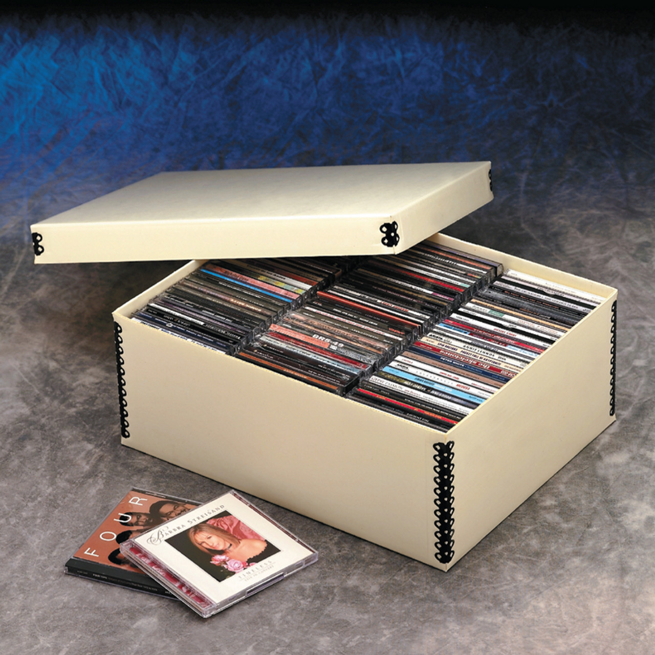 CD Bulk Storage Boxes - Hollinger Metal Edge