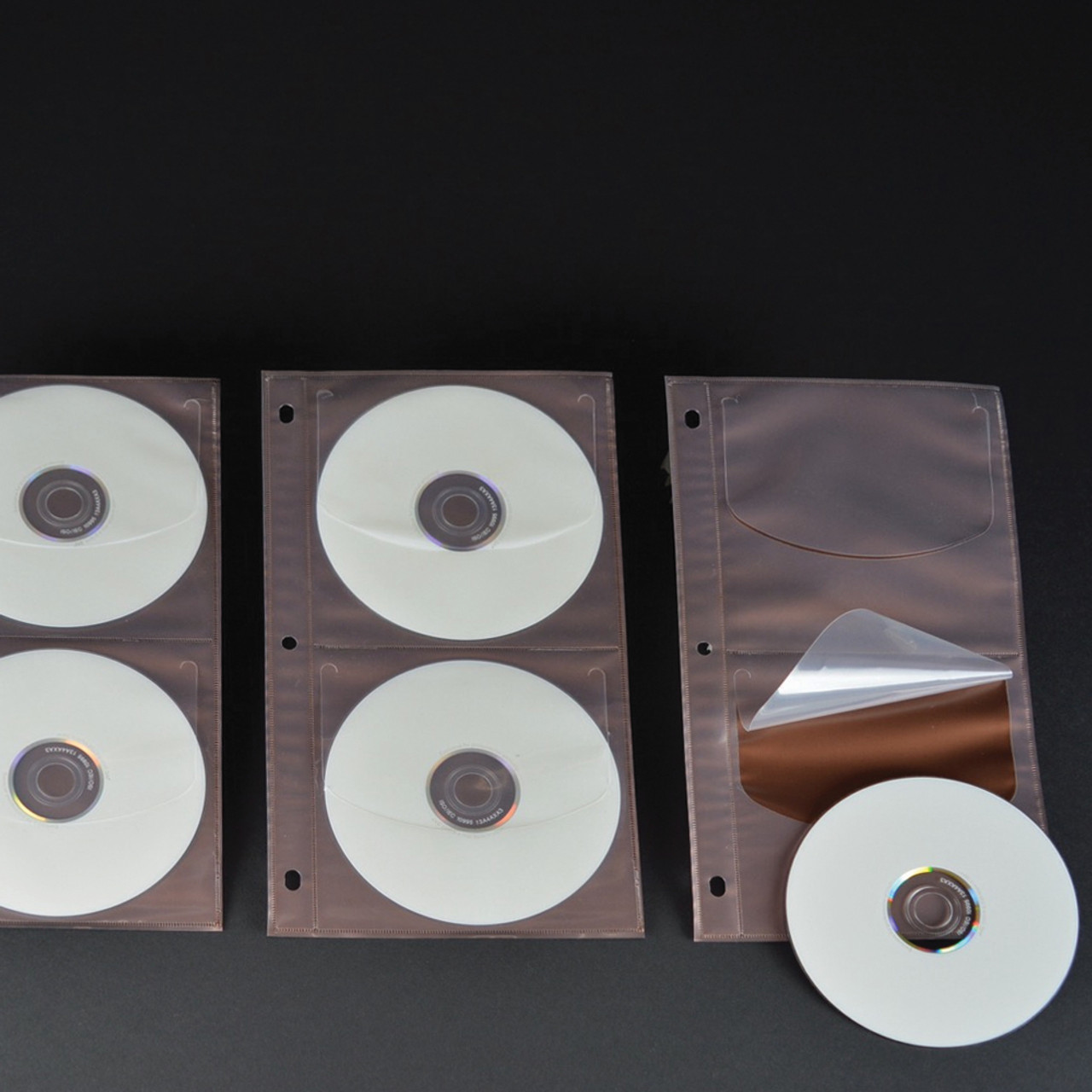 DVD Sleeves - Pages for 3 ring binder for DVD & Cover Page