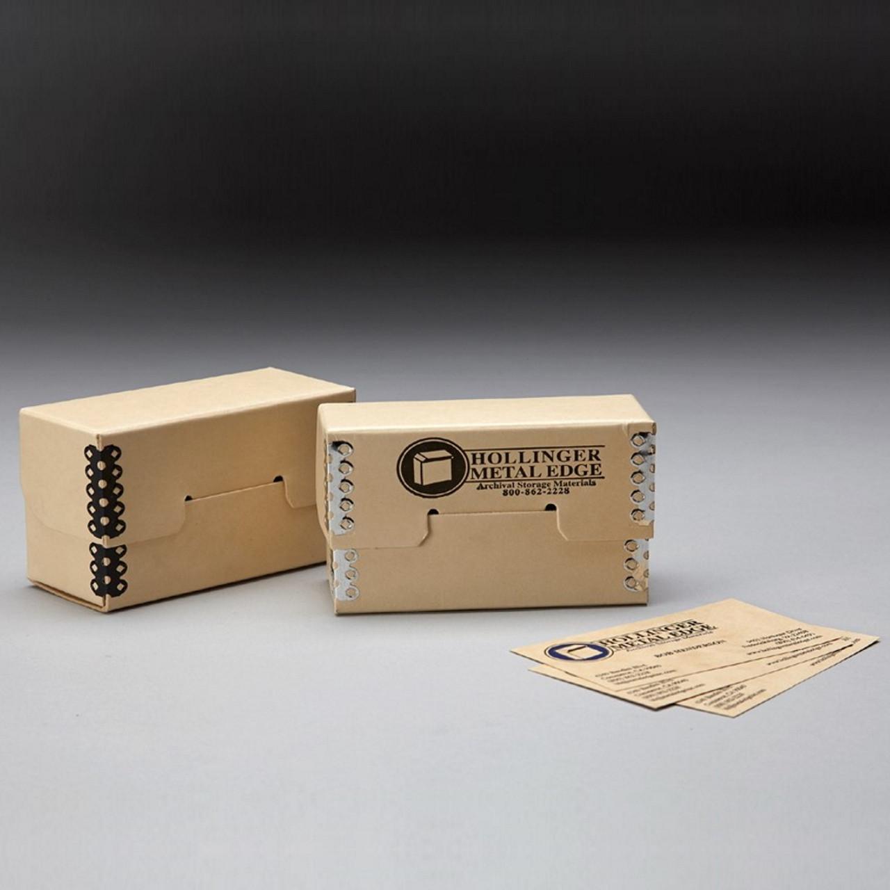 Archival Document Storage Boxes - The Hollinger Box - Hollinger Metal Edge