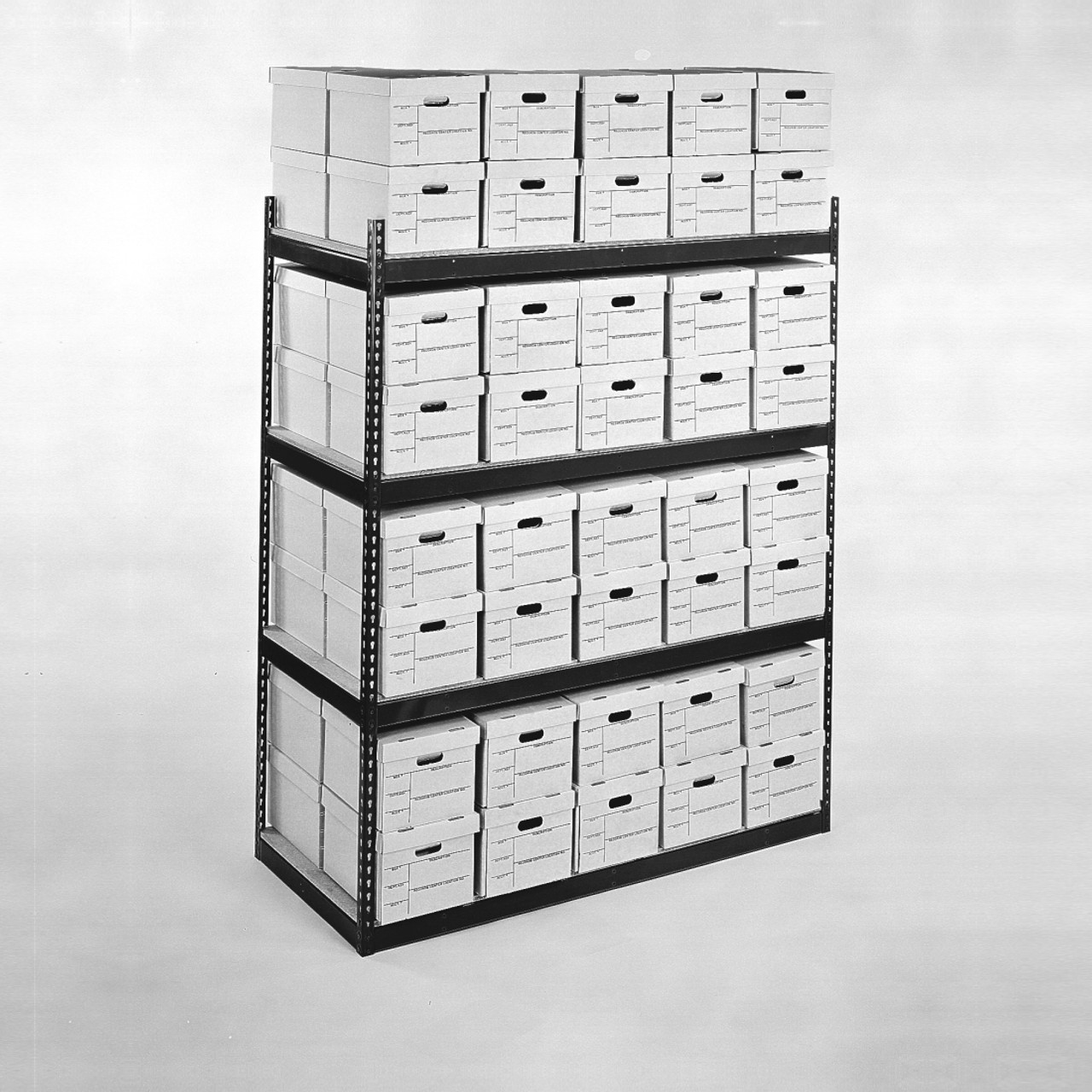 Record Storage Carton Shelving