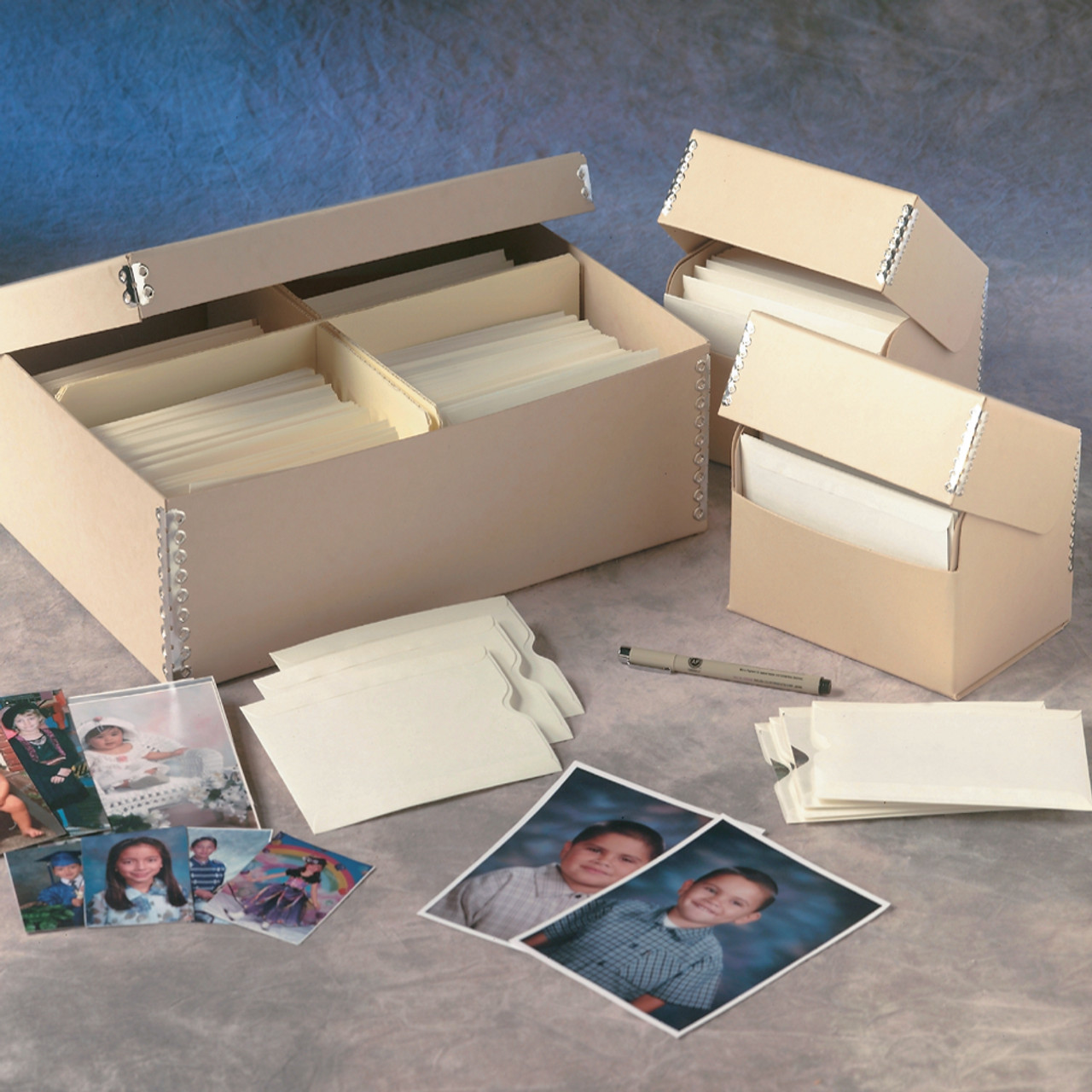 5X7 Inch Photo Storage Box Photo Organizer Picture Storage