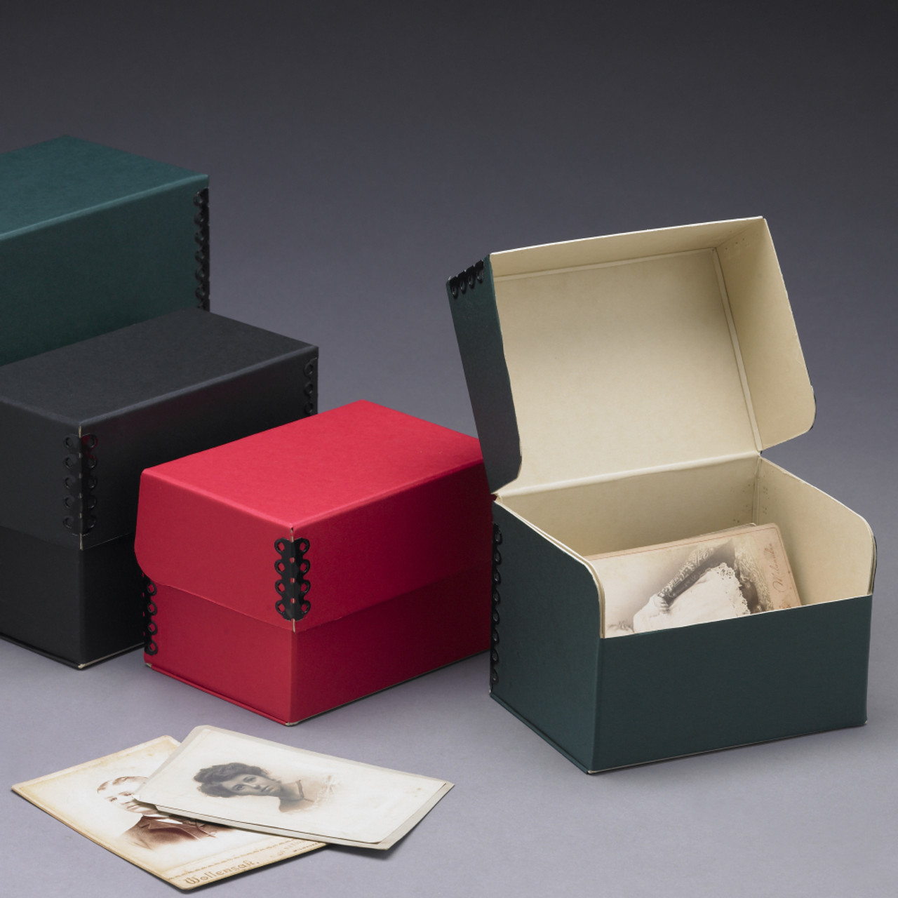 Archival Document Storage Boxes - The Hollinger Box - Hollinger Metal Edge