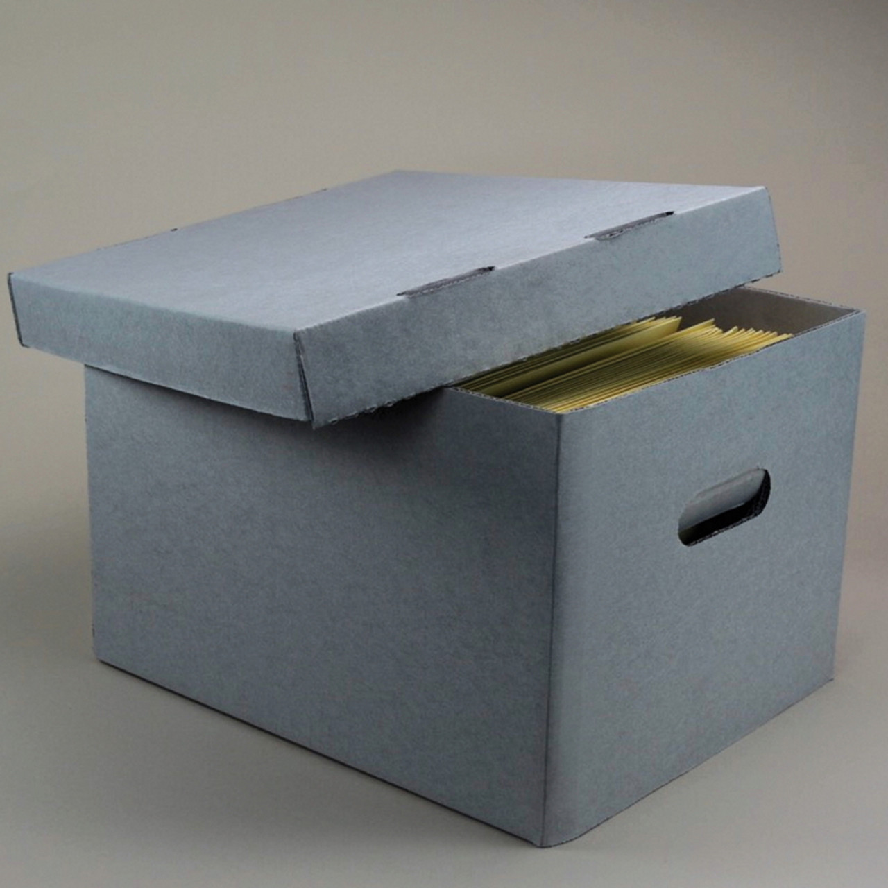 High Density Book Tote/Shelf Box - Hollinger Metal Edge