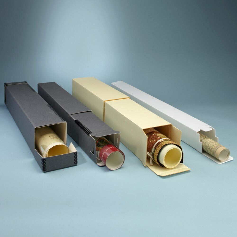 Single Roll Storage Boxes - Hollinger Metal Edge