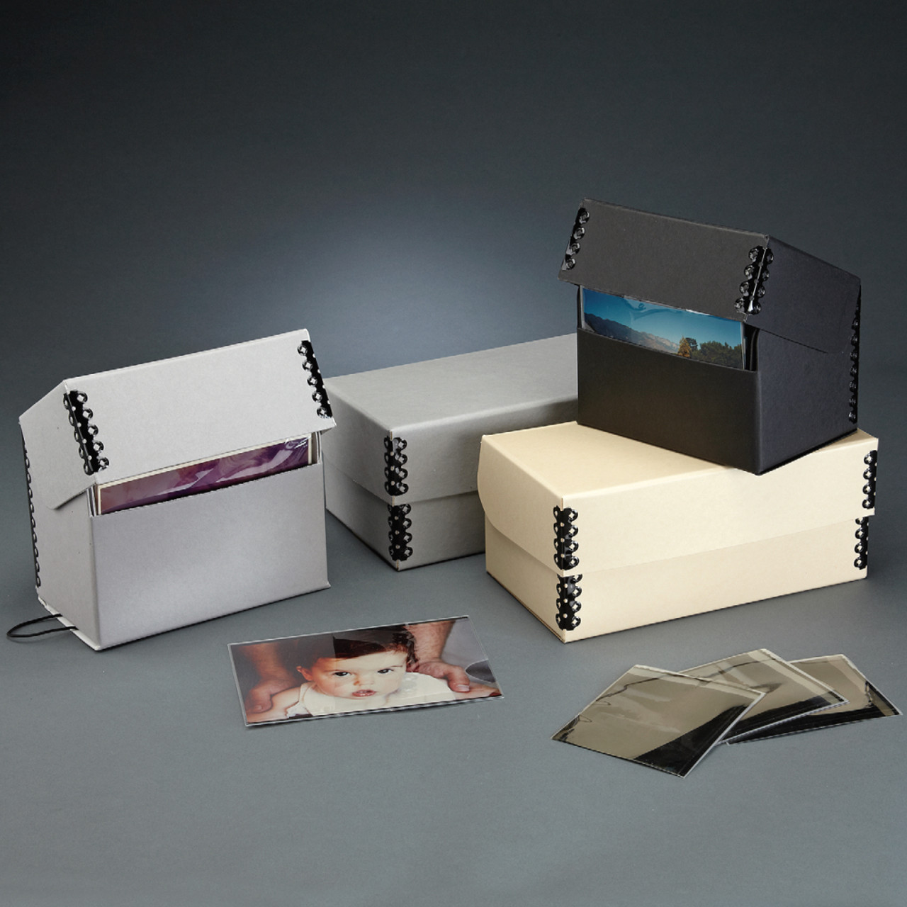 Seawhite : Black Basic Archival Boxes : 50 mm Deep
