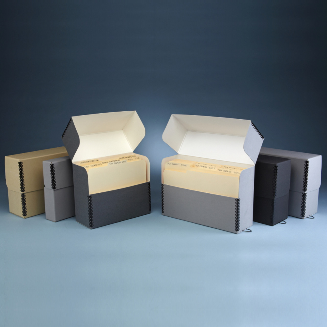 Archival Document Storage Boxes - The Hollinger Box - Hollinger Metal Edge