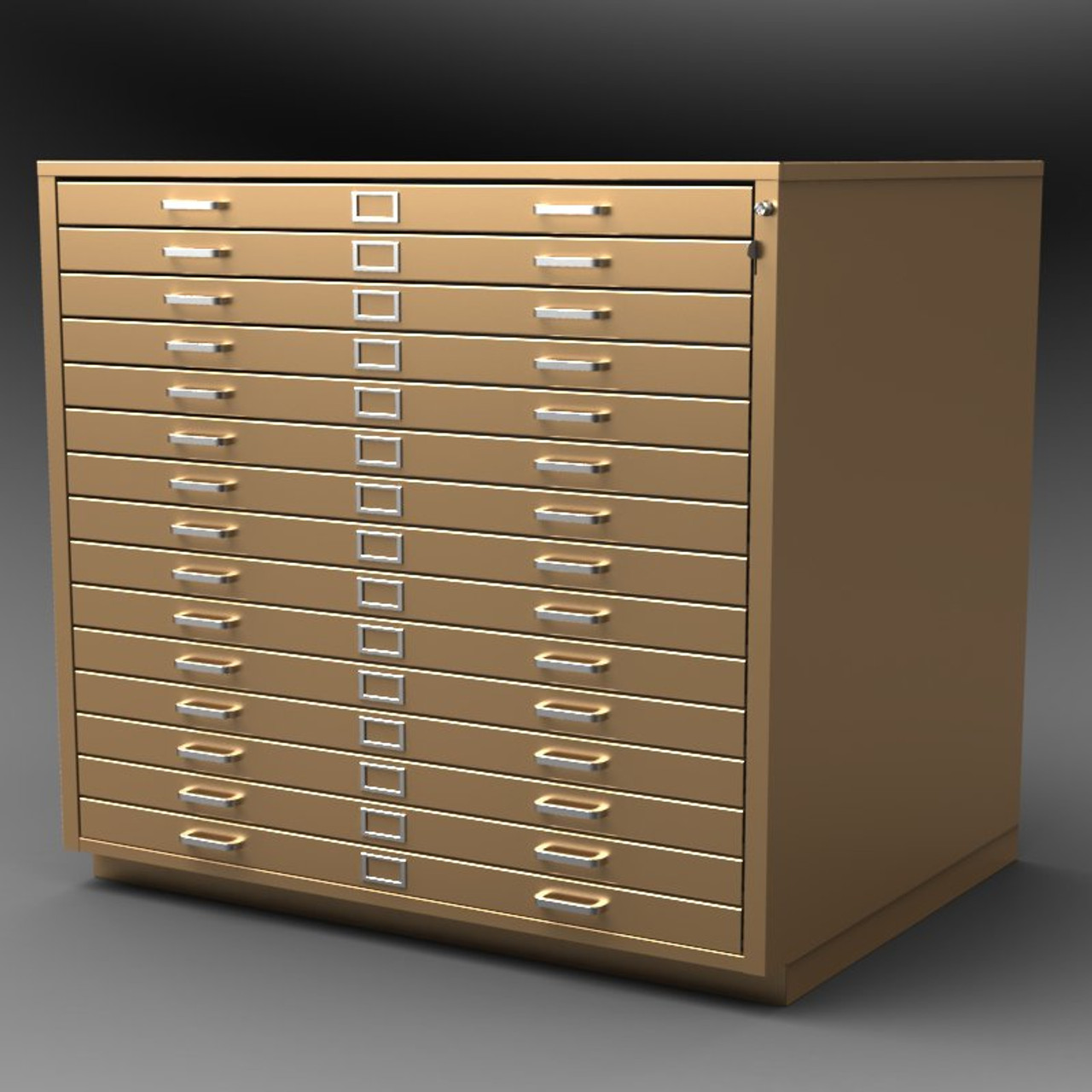 Large Art Flat File Storage Cabinet