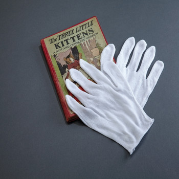 Disposable White Cotton Gloves