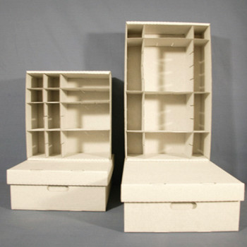 Large, Multi-partitioned Artifact Storage Boxes