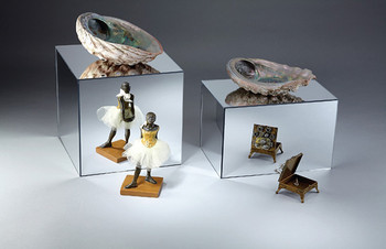 Mirrored Acrylic Risers and Cubes