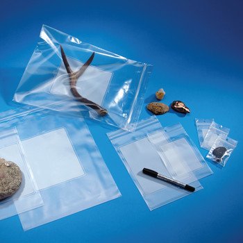 Zip-Lock Economical Transparent Storage Bags - Hollinger Metal Edge