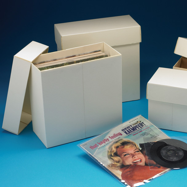 Bully Box Phonograph Record Storage Boxes & Env.