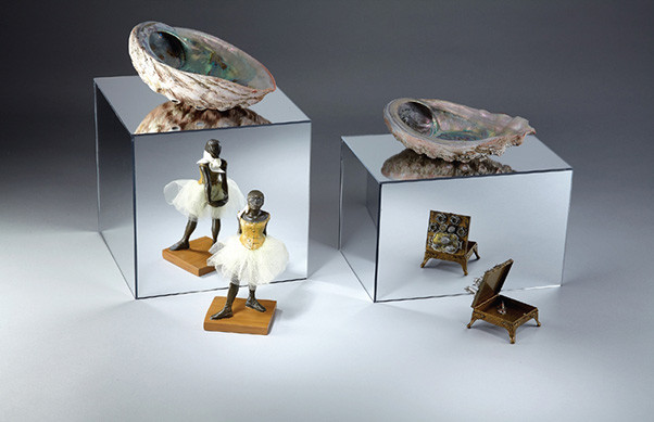 Mirrored Acrylic Risers and Cubes