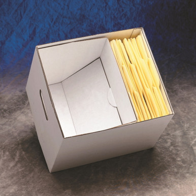 Standard Record Storage Cartons - Detached Lids - Hollinger Metal Edge