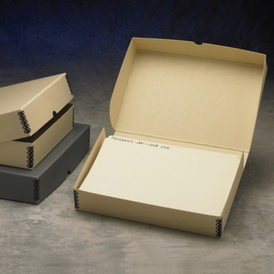 Acid-free Archive Storage Boxes - Clamshell Design