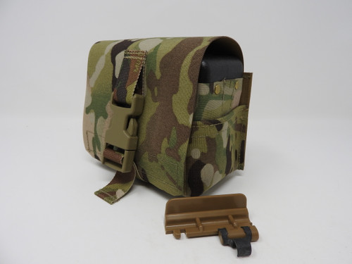 BFM-100 T2 Nutsack with BFM-100 Pouch B, with Coyote Starter Tab.