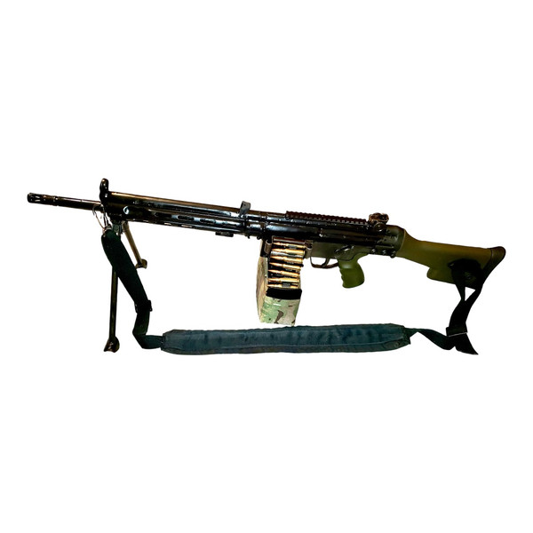 HK21 by Desert Yankee with Tribe Mk48 T1 Soft Magazine