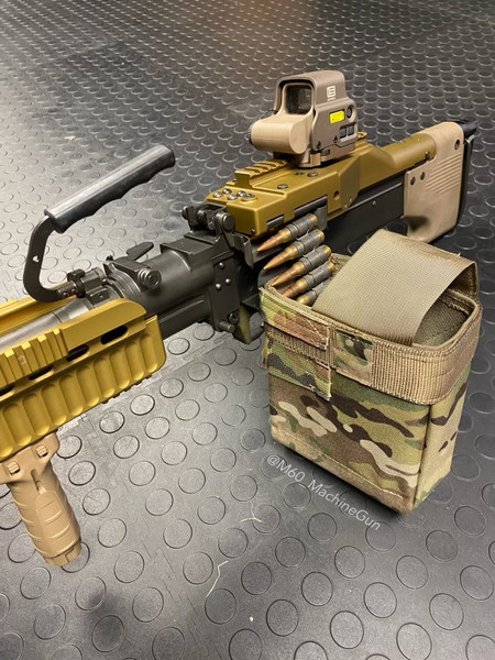 Tribe M60 Soft Feed Tray in MultiCam on M60 By Beltfed.com