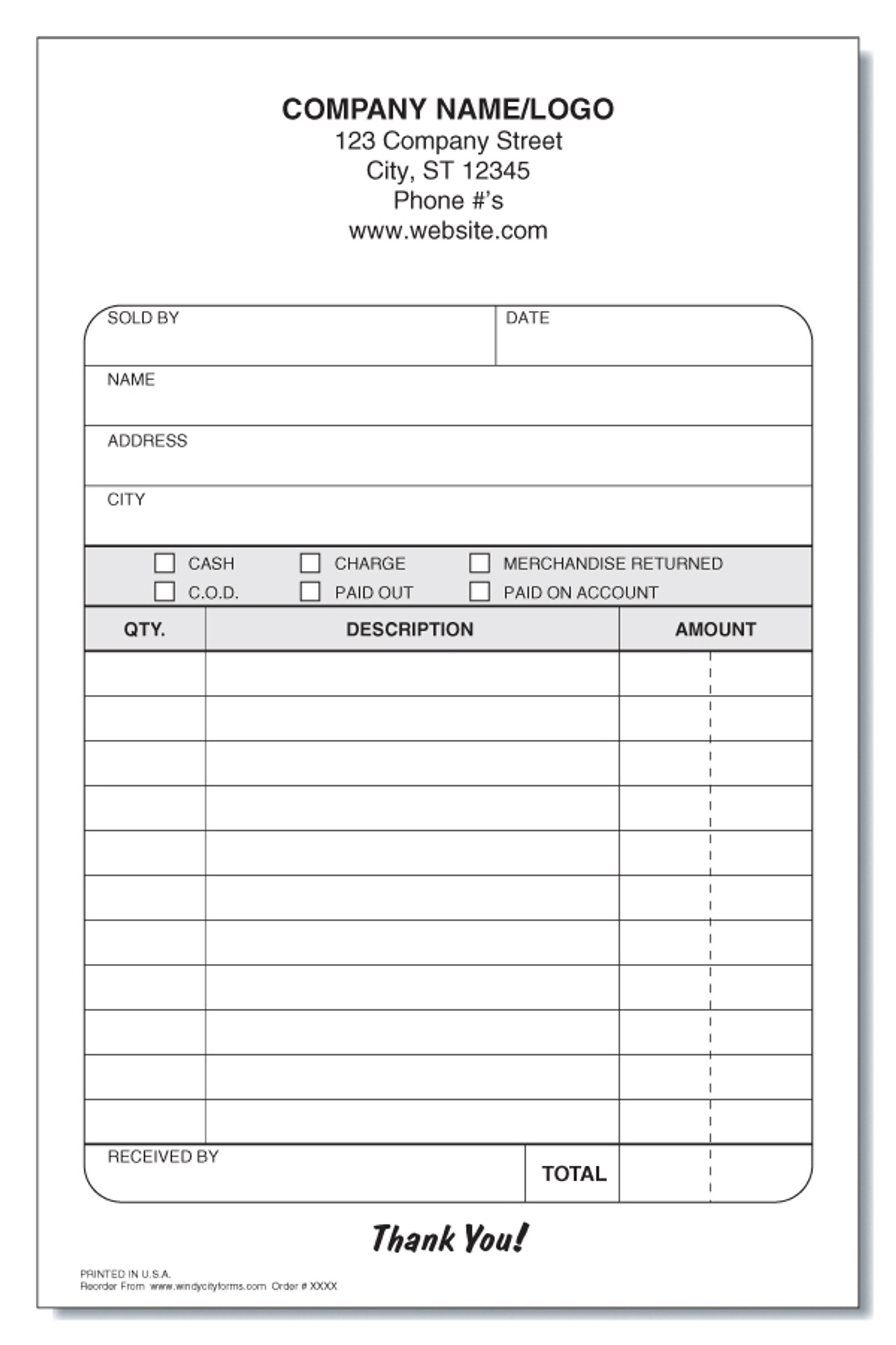 flooring work orderinvoice windy city forms