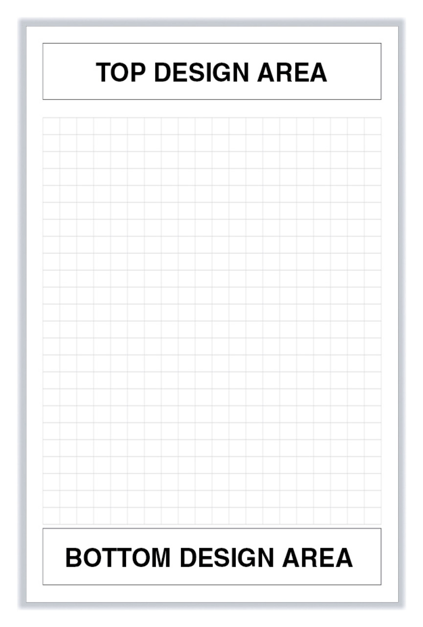Custom Logo Printed 1/10 one Tenth Inch Scale Graph Paper Pad 8.5