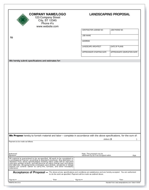 Landscaping Proposal Version 1