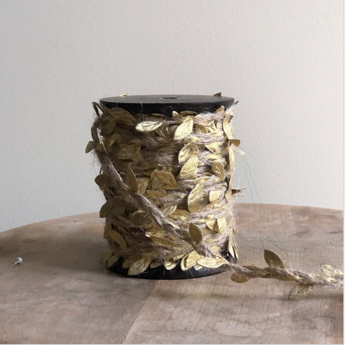 Moult Gold Leaf on Jute Cord