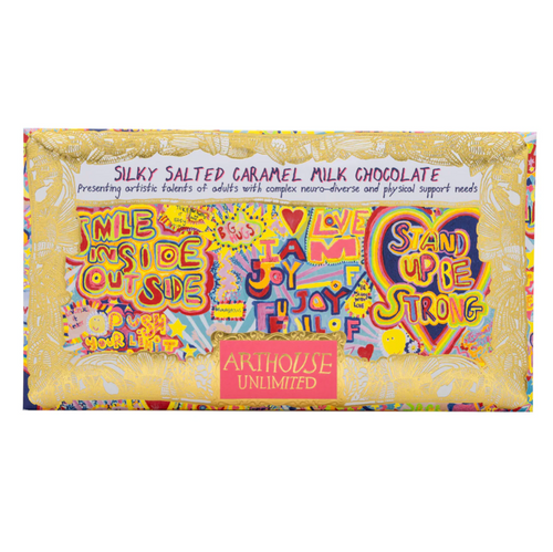 Full of Joy, Silky Salted Caramel Milk Chocolate Bar