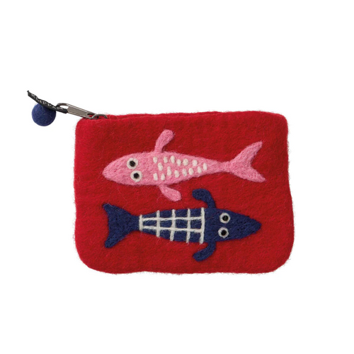 The Pond Felted Purse